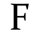 f logo